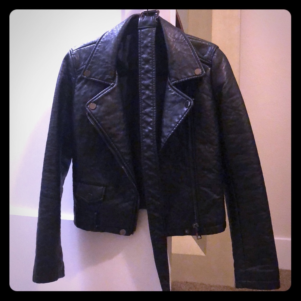 Joes Faux Leather Jacket 🧥